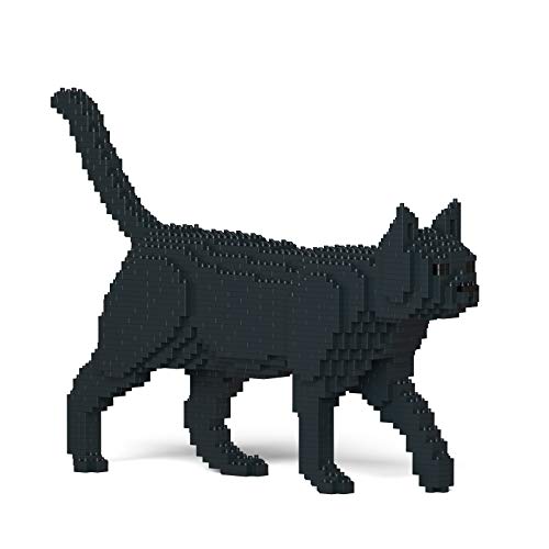 Walking Cat Building Block Model