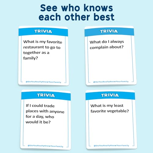 Family Conversation Card Game