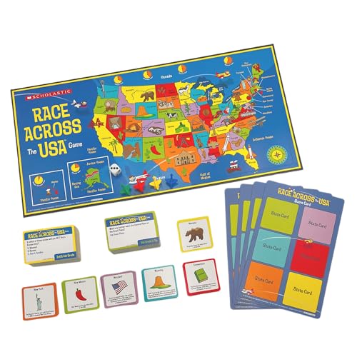 Geography Race Board Game