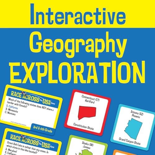 Geography Race Board Game