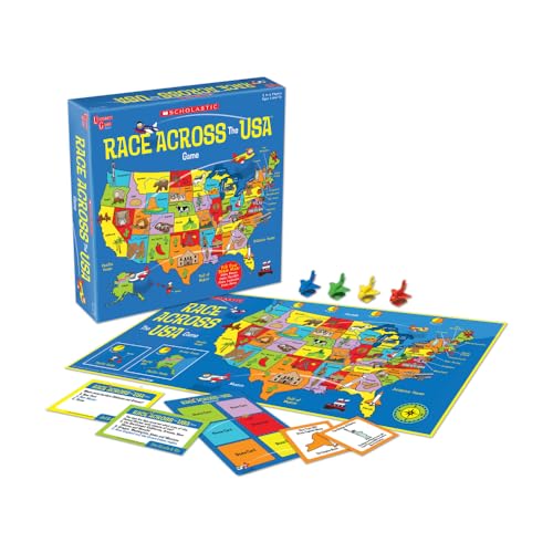 Geography Race Board Game