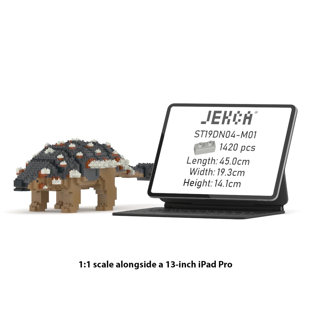 Ankylosaurus Building Block Model