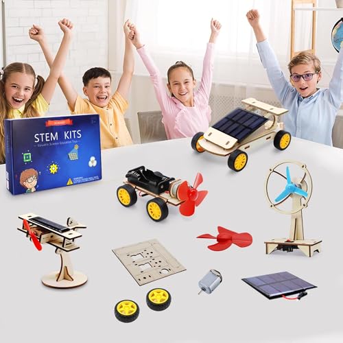 Solar Vehicle STEM Kit Set