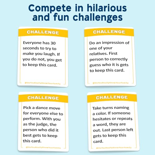 Family Conversation Card Game