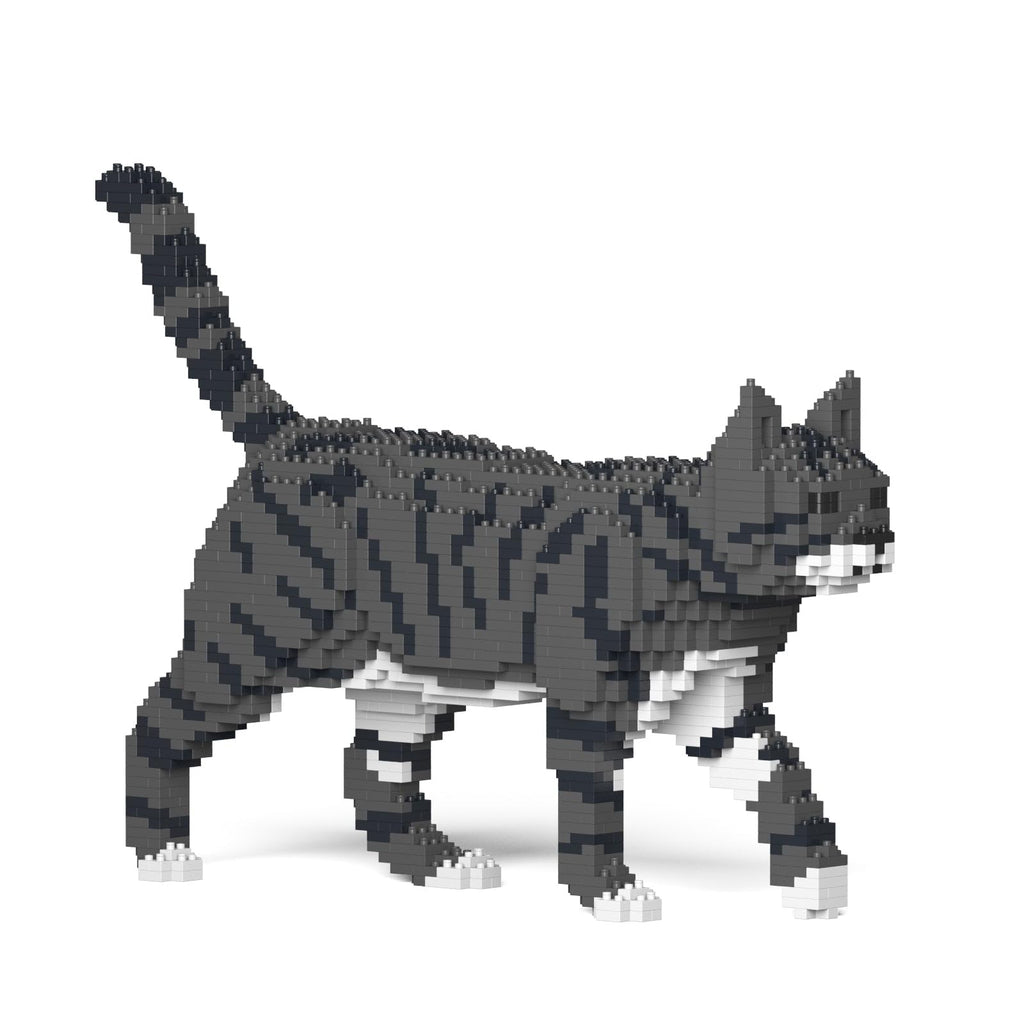 Walking Cat Building Block Model