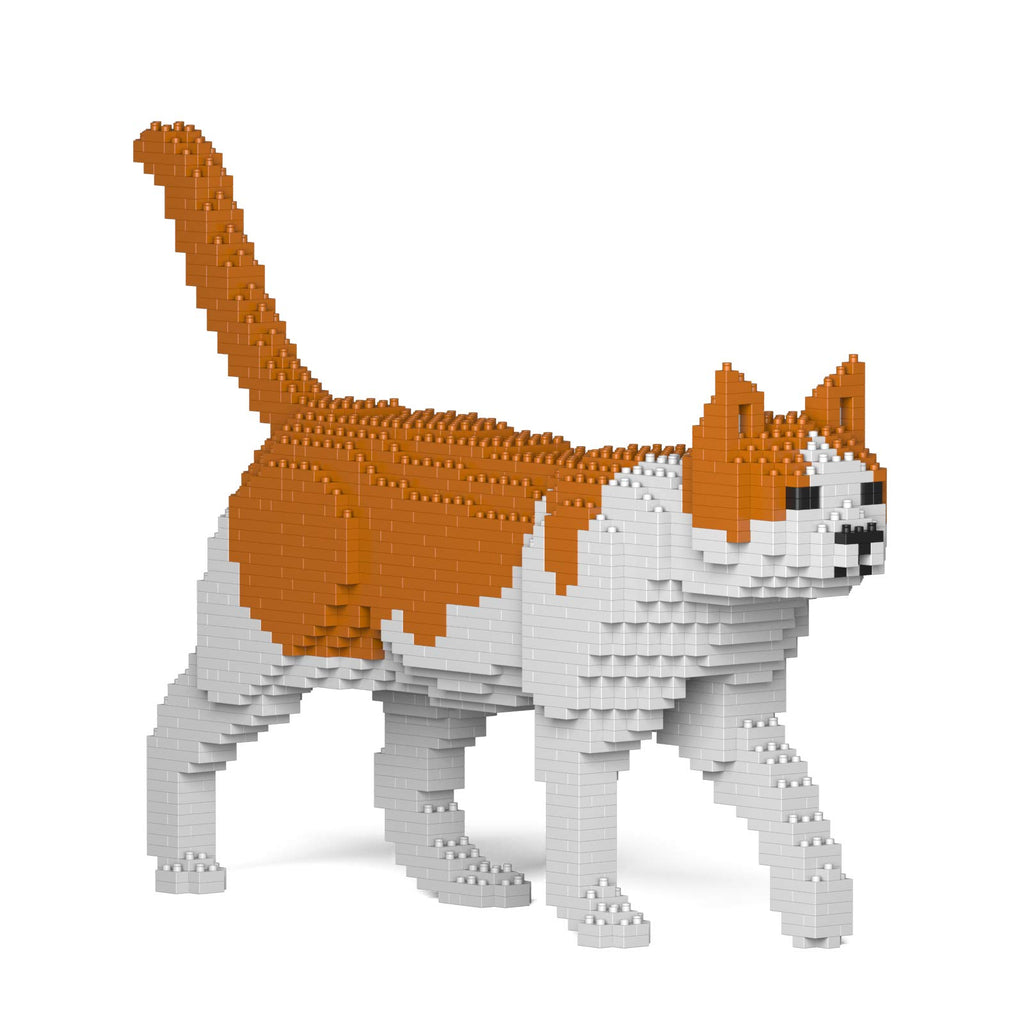Walking Cat Building Block Model