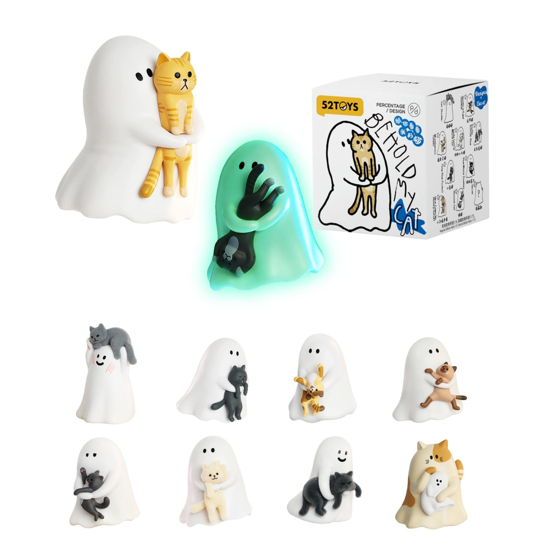 Mini Cat Blind Box Figure