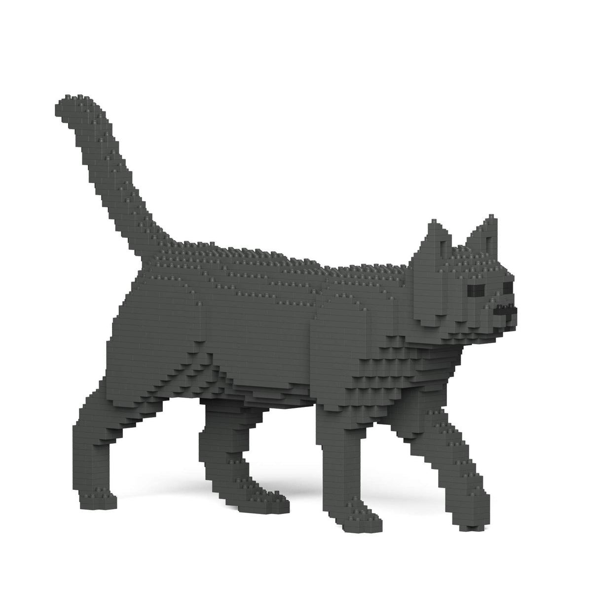 Walking Cat Building Block Model