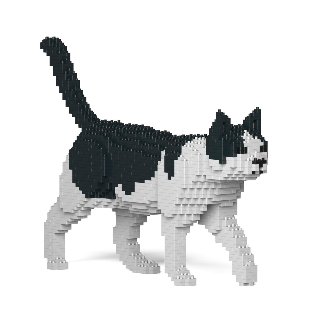 Walking Cat Building Block Model