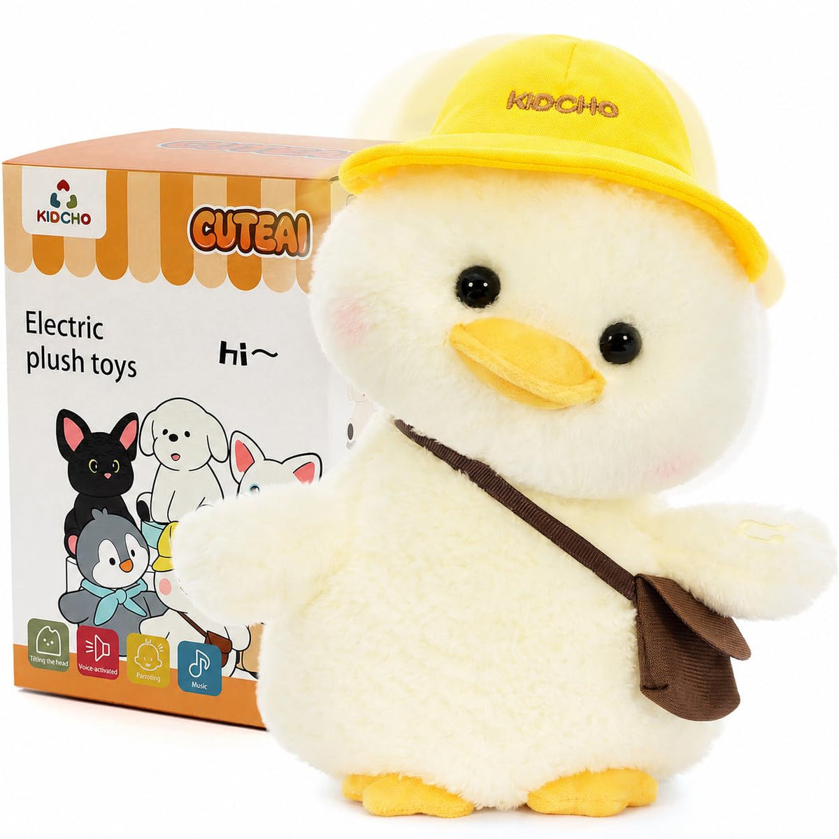 Interactive Animal Plush Toy