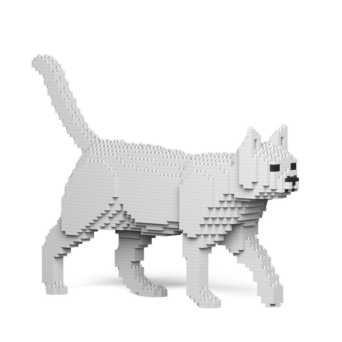 Walking Cat Building Block Model