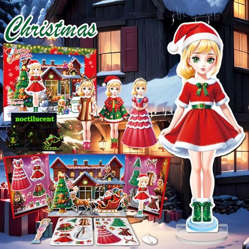 Magnetic Costume Dress-Up Dolls