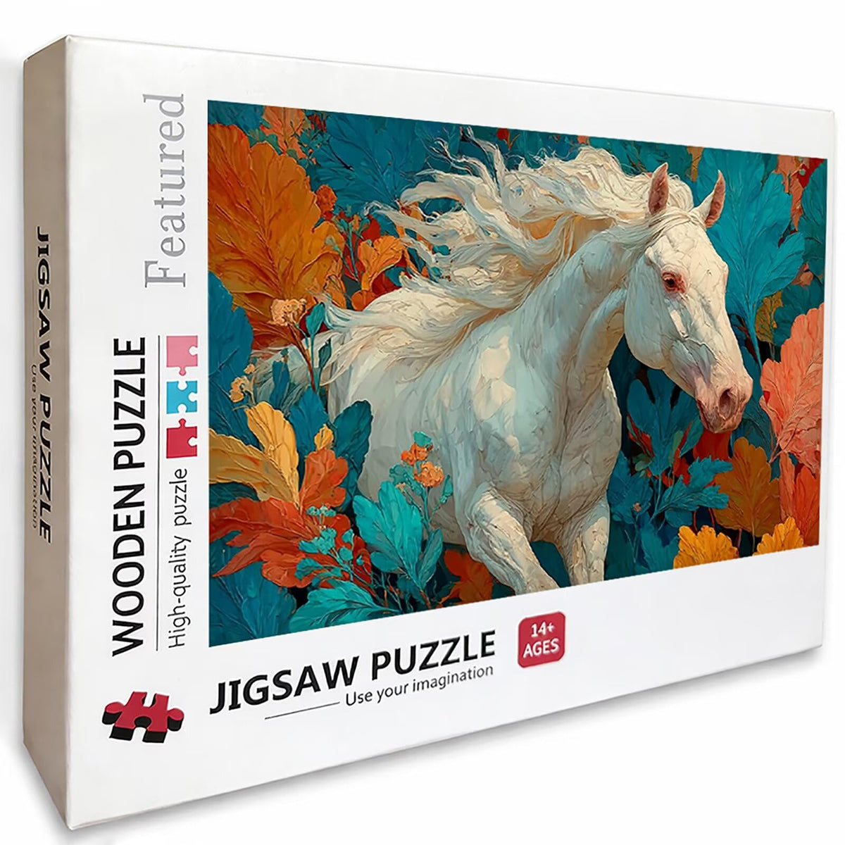 Abstract Wooden Jigsaw Puzzle