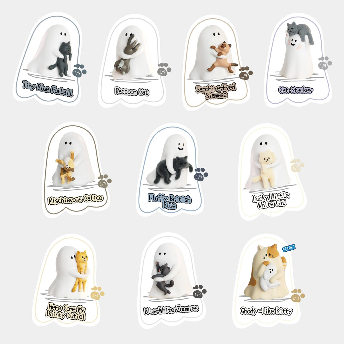 Mini Cat Blind Box Figure