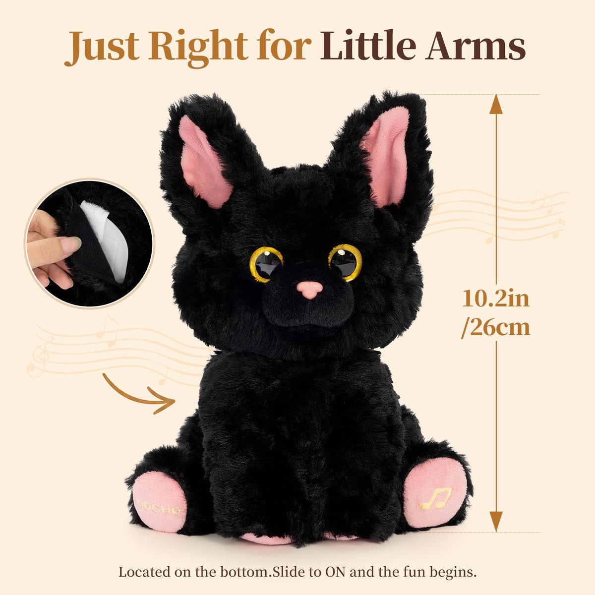 Interactive Animal Plush Toy