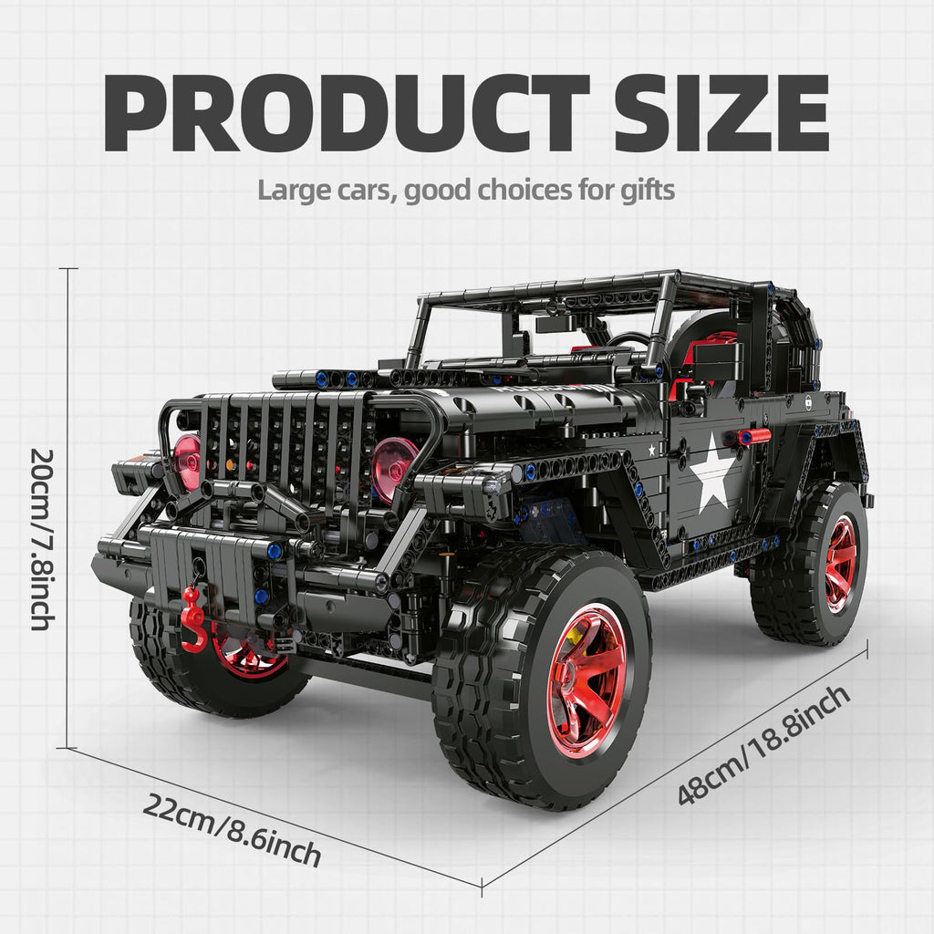 Off-Road SUV Building Block Kit