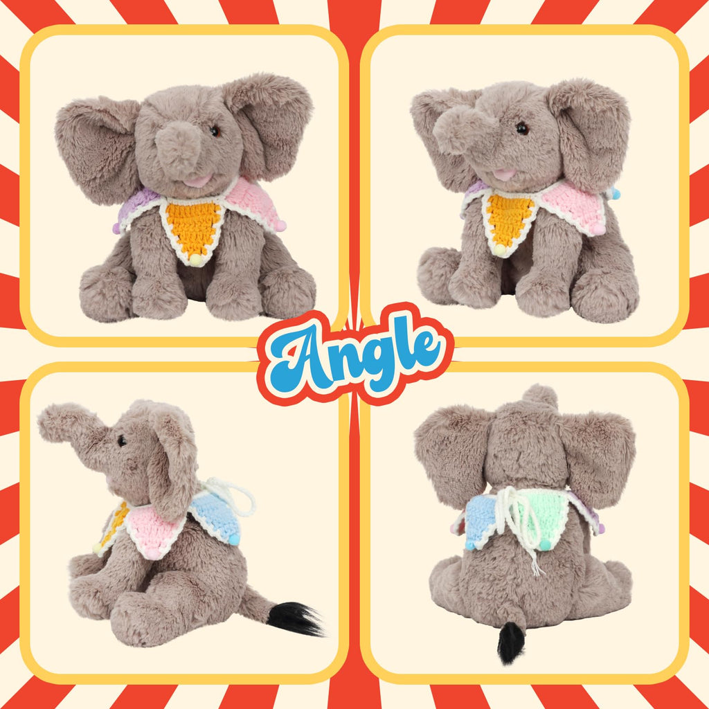 9-Inch Elephant Plush