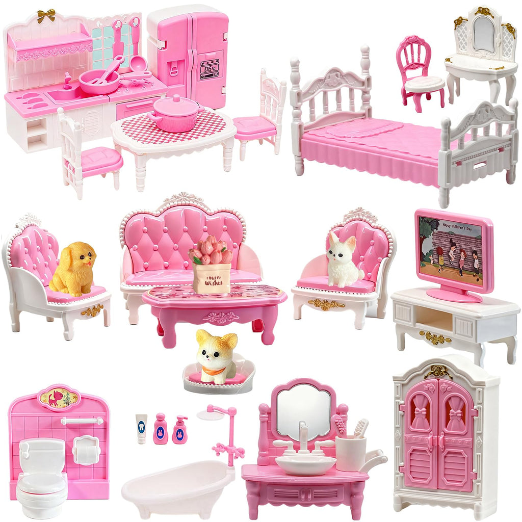 Miniature Dollhouse Furniture Set