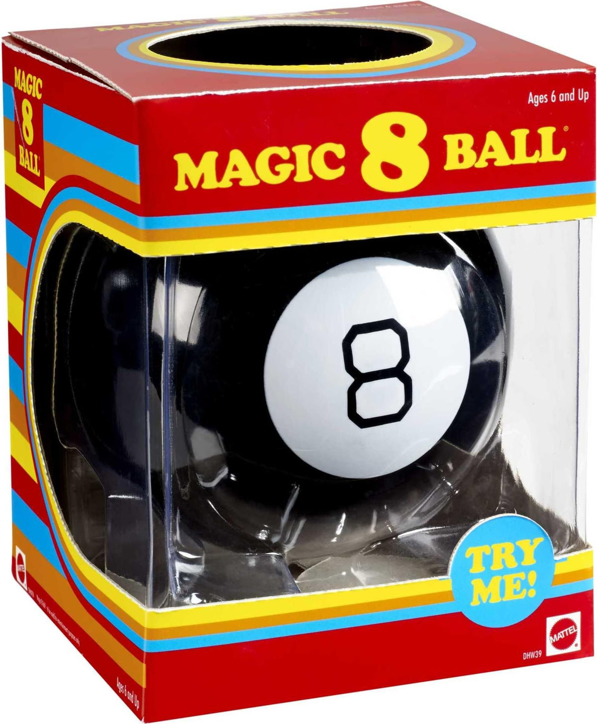 Answer-Window Novelty Ball