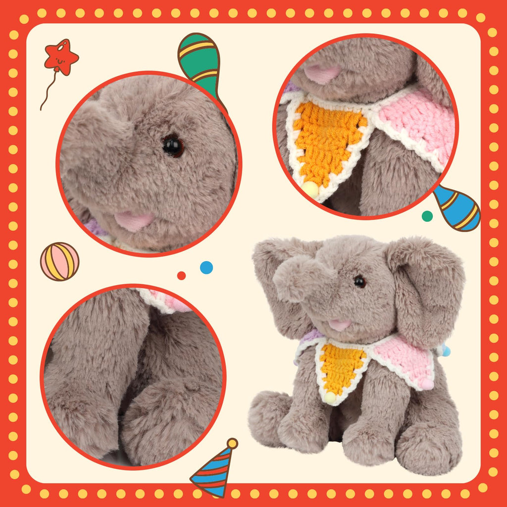 9-Inch Elephant Plush