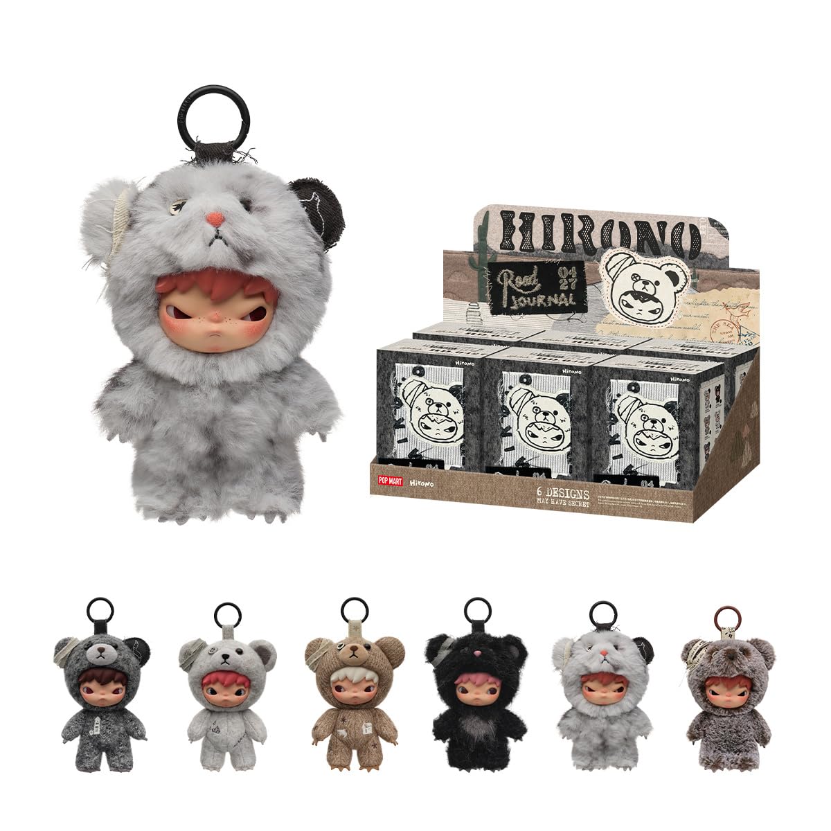 Hirono Plush Blind Box Pendant
