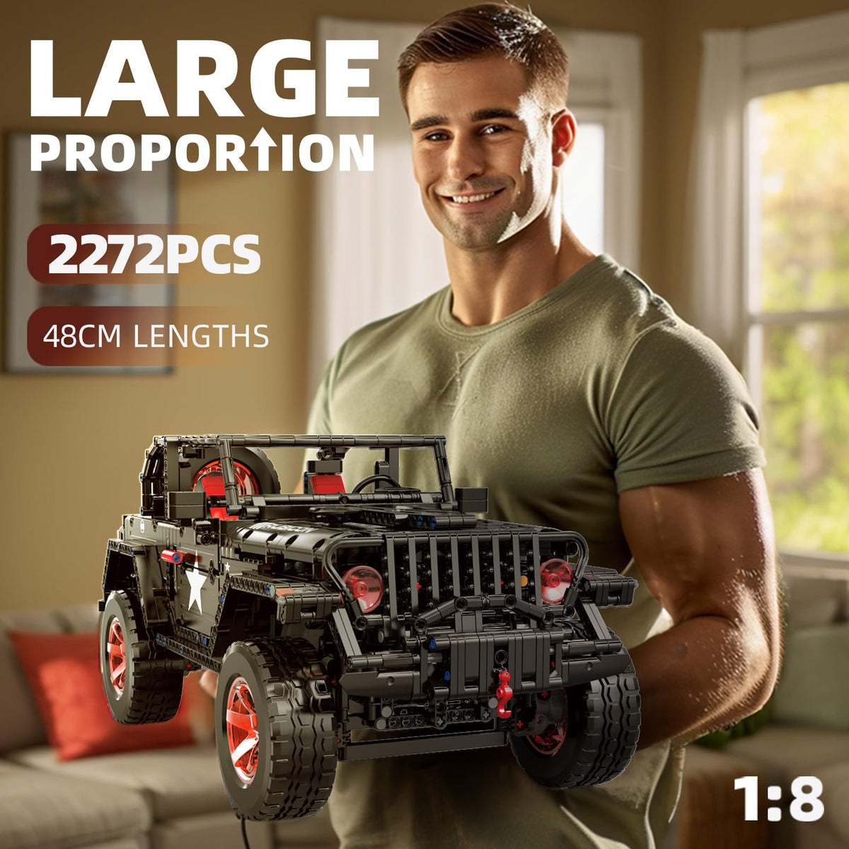 Off-Road SUV Building Block Kit