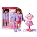 18-Inch Black-Hair Doll Set