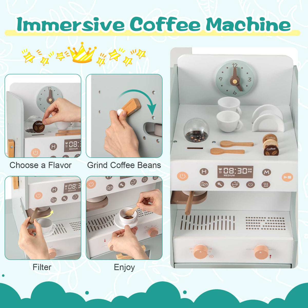 Wooden Grocery Store Playset