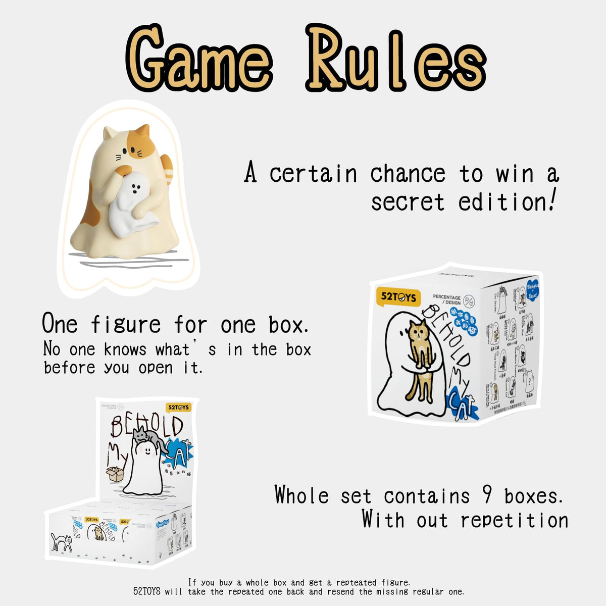 Mini Cat Blind Box Figure