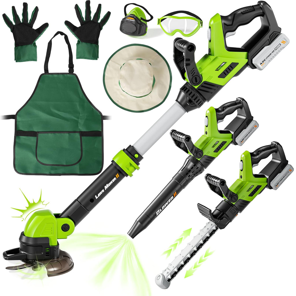 Motorized Pretend Garden Tool Set