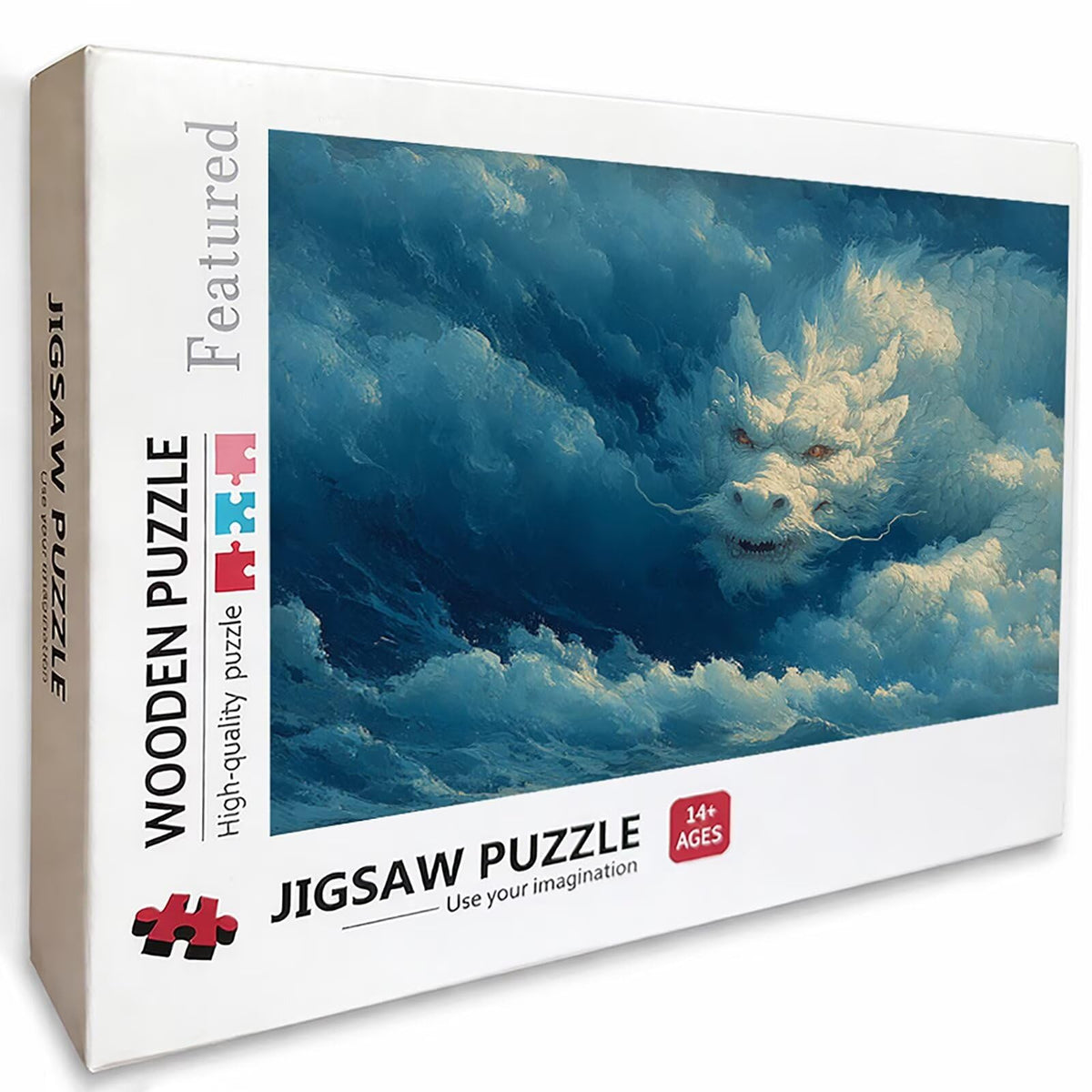 Abstract Wooden Jigsaw Puzzle