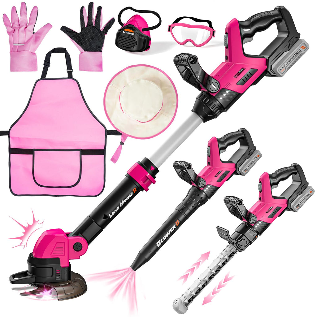 Motorized Pretend Garden Tool Set