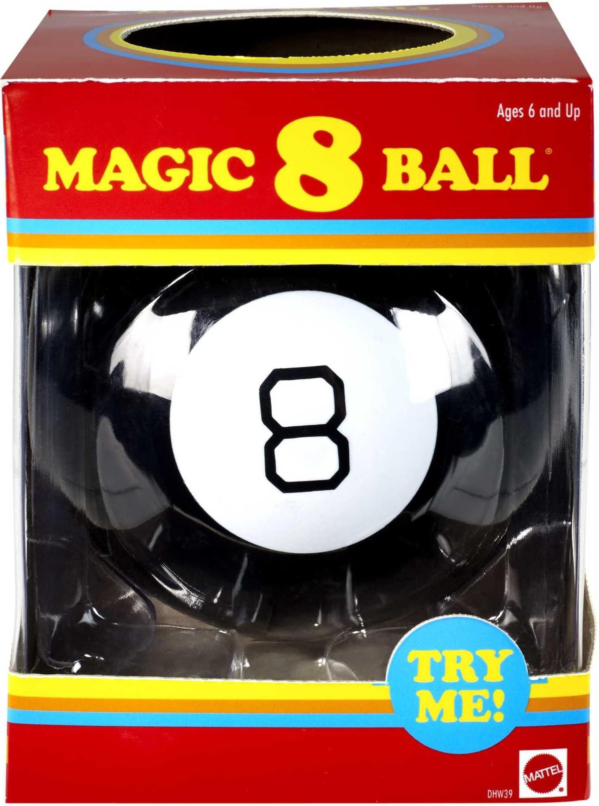 Answer-Window Novelty Ball