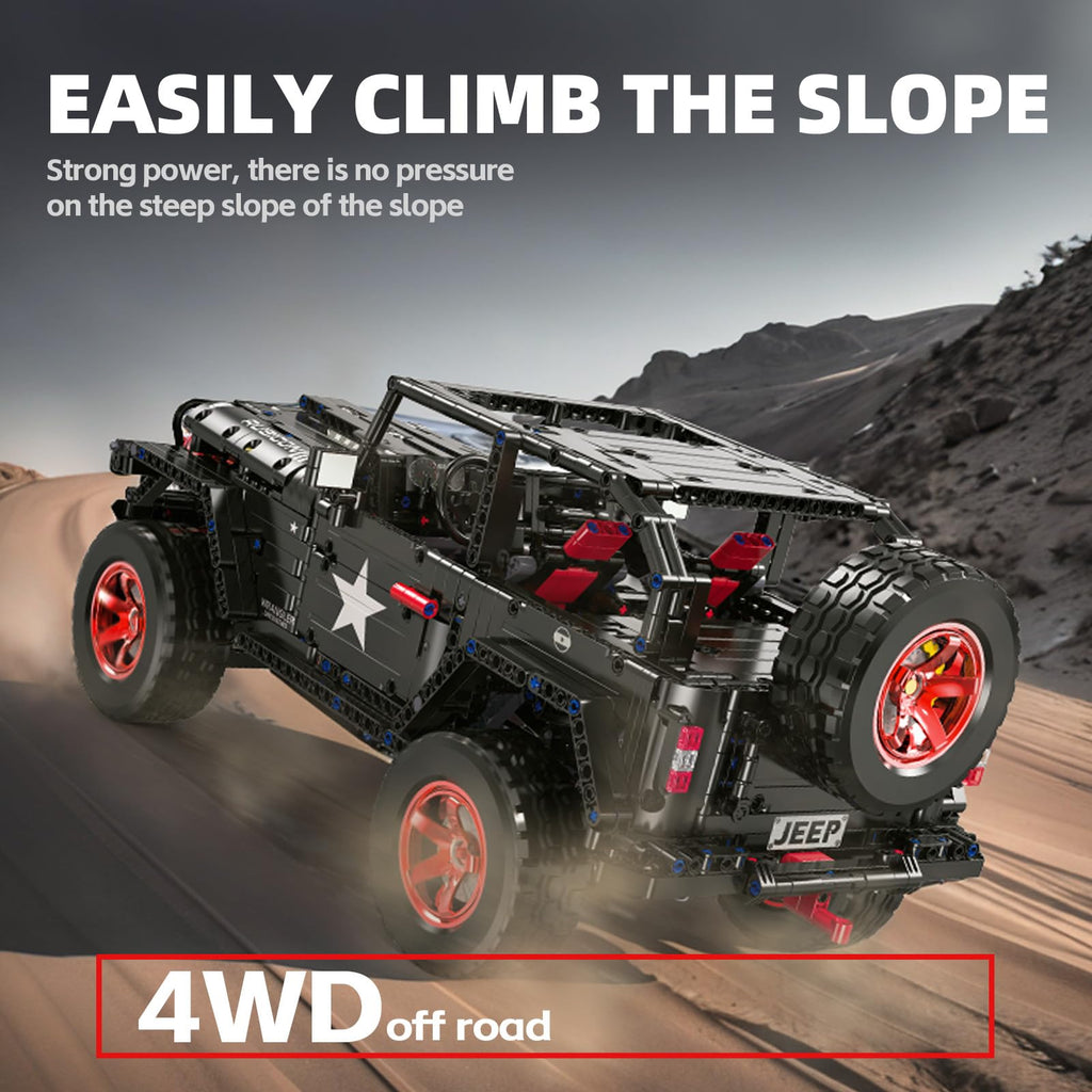 Off-Road SUV Building Block Kit