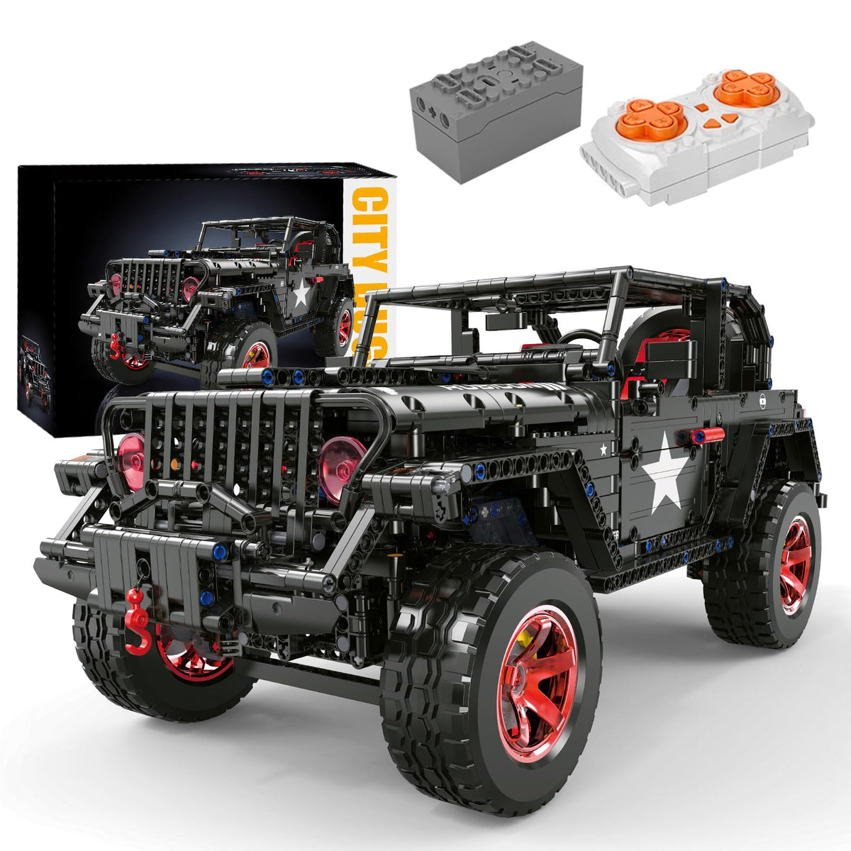Off-Road SUV Building Block Kit