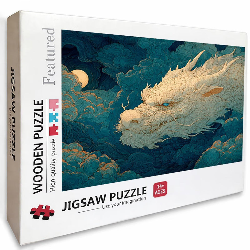 Abstract Wooden Jigsaw Puzzle
