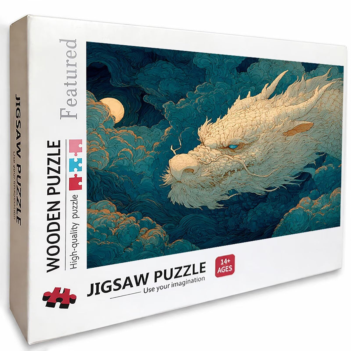 Abstract Wooden Jigsaw Puzzle