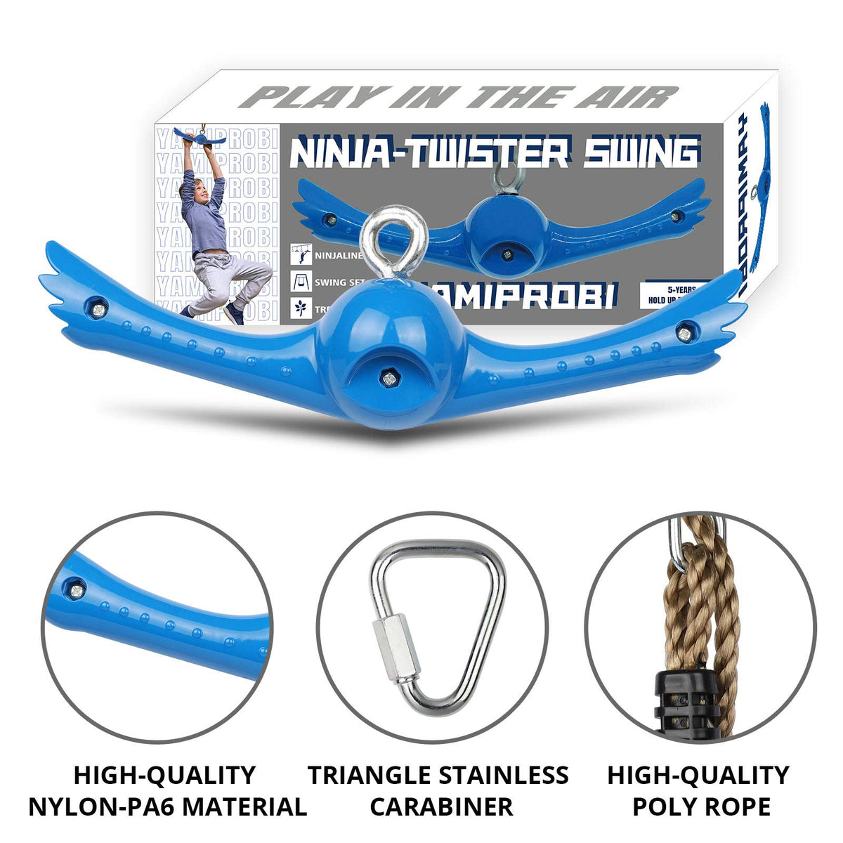 360-Degree Slackline Swing Handle