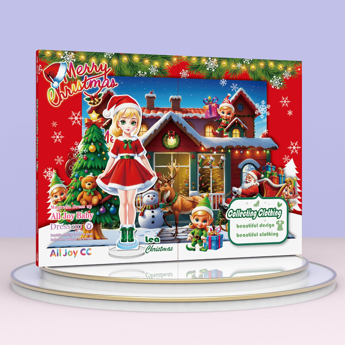 Magnetic Costume Dress-Up Dolls