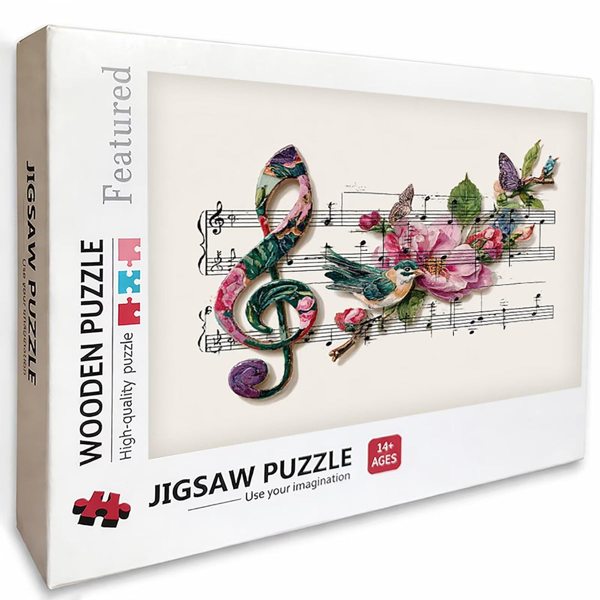 Abstract Wooden Jigsaw Puzzle