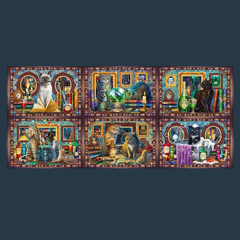 Whiskered Wonders 9000-Piece Puzzle