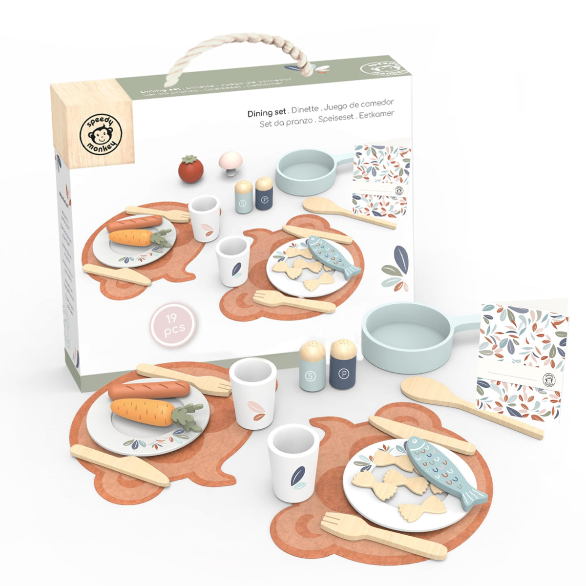 Wooden Pretend Dining Set