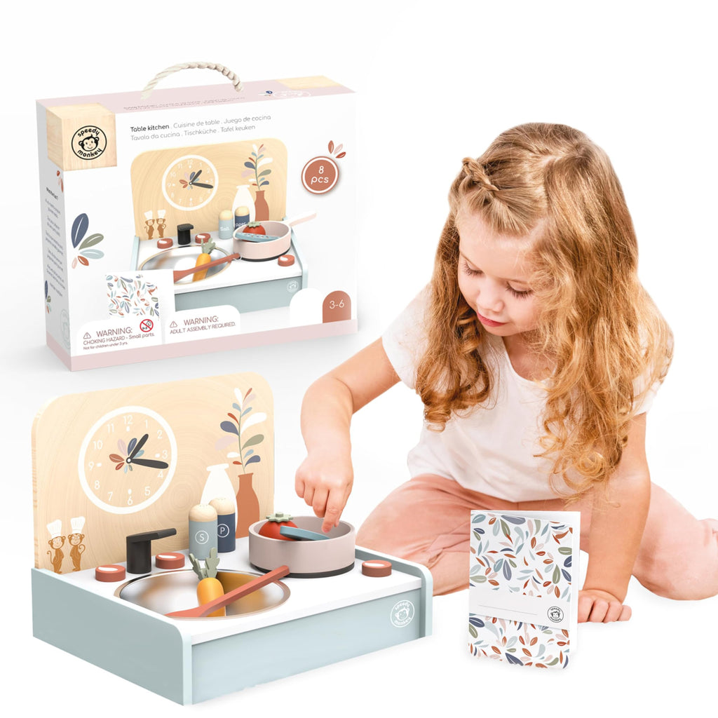 Wooden Pretend Dining Set