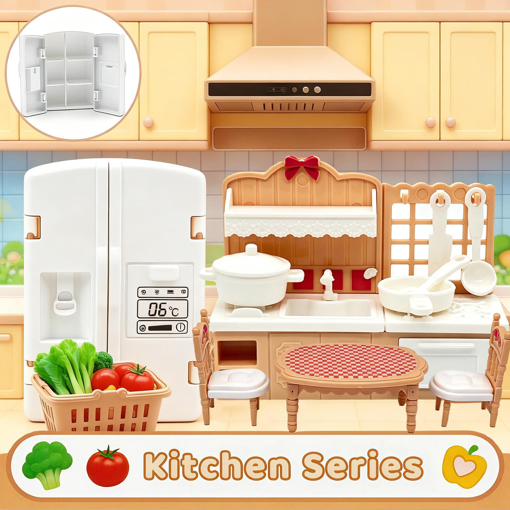 Dollhouse Room Furniture Set