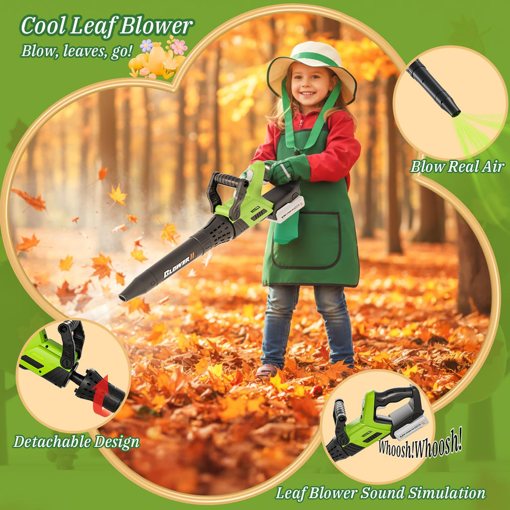 Motorized Pretend Garden Tool Set