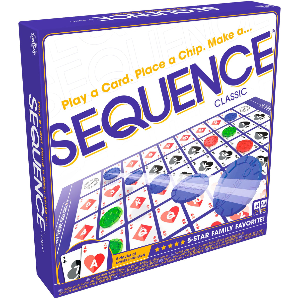 Five-in-a-Row Board Game 4-Pack