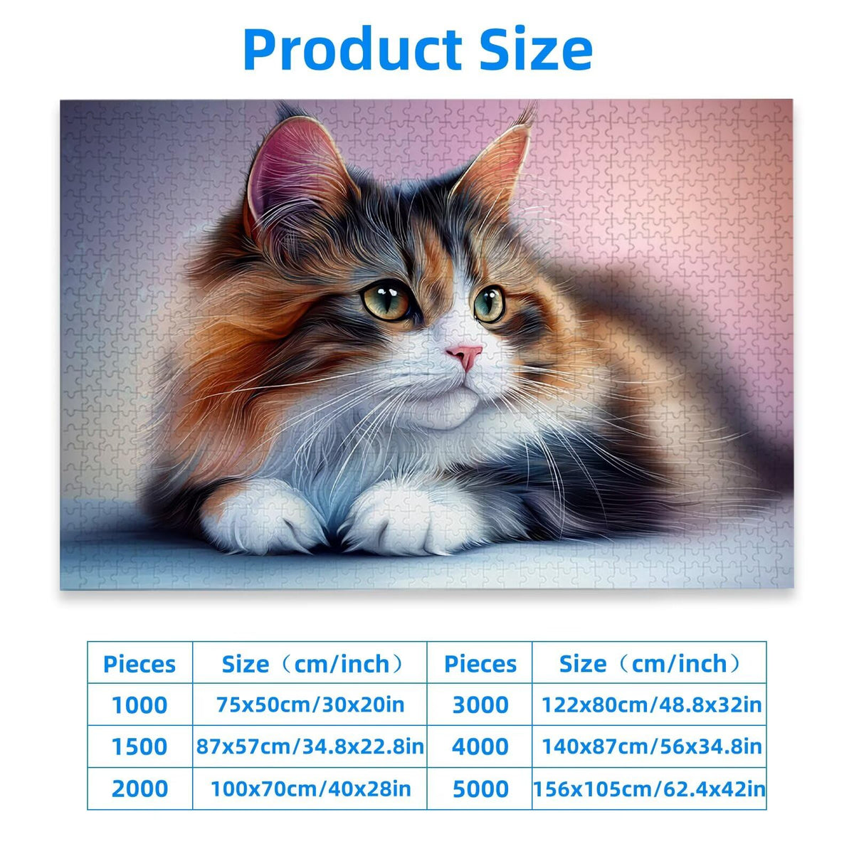 Cat Wooden Jigsaw Puzzle