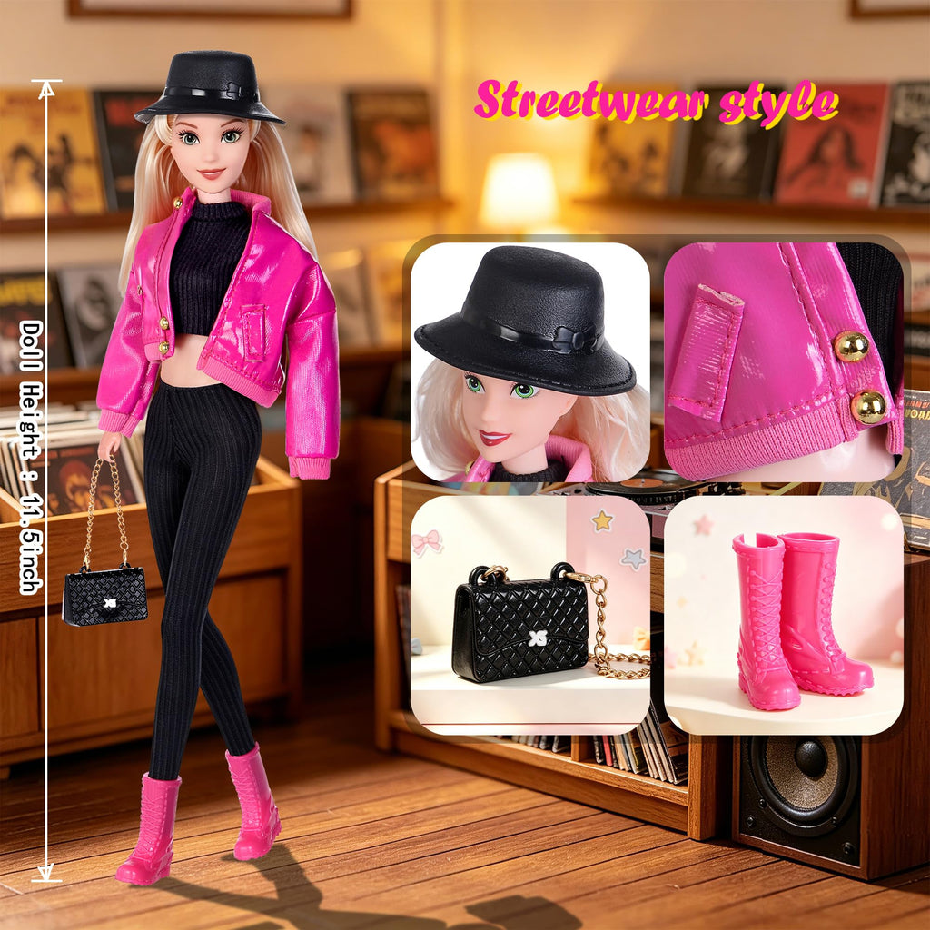 Poseable Fashion Doll Set