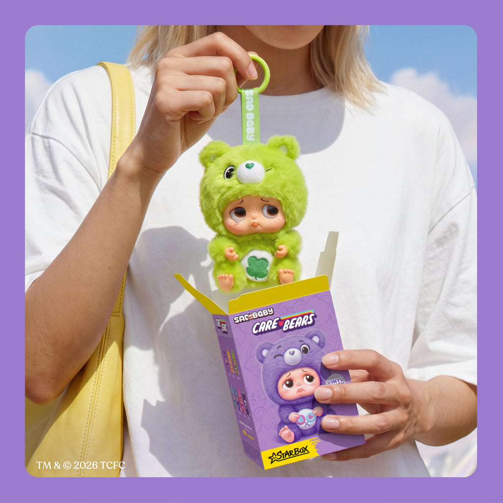 Surprise Bear Plush Keychain