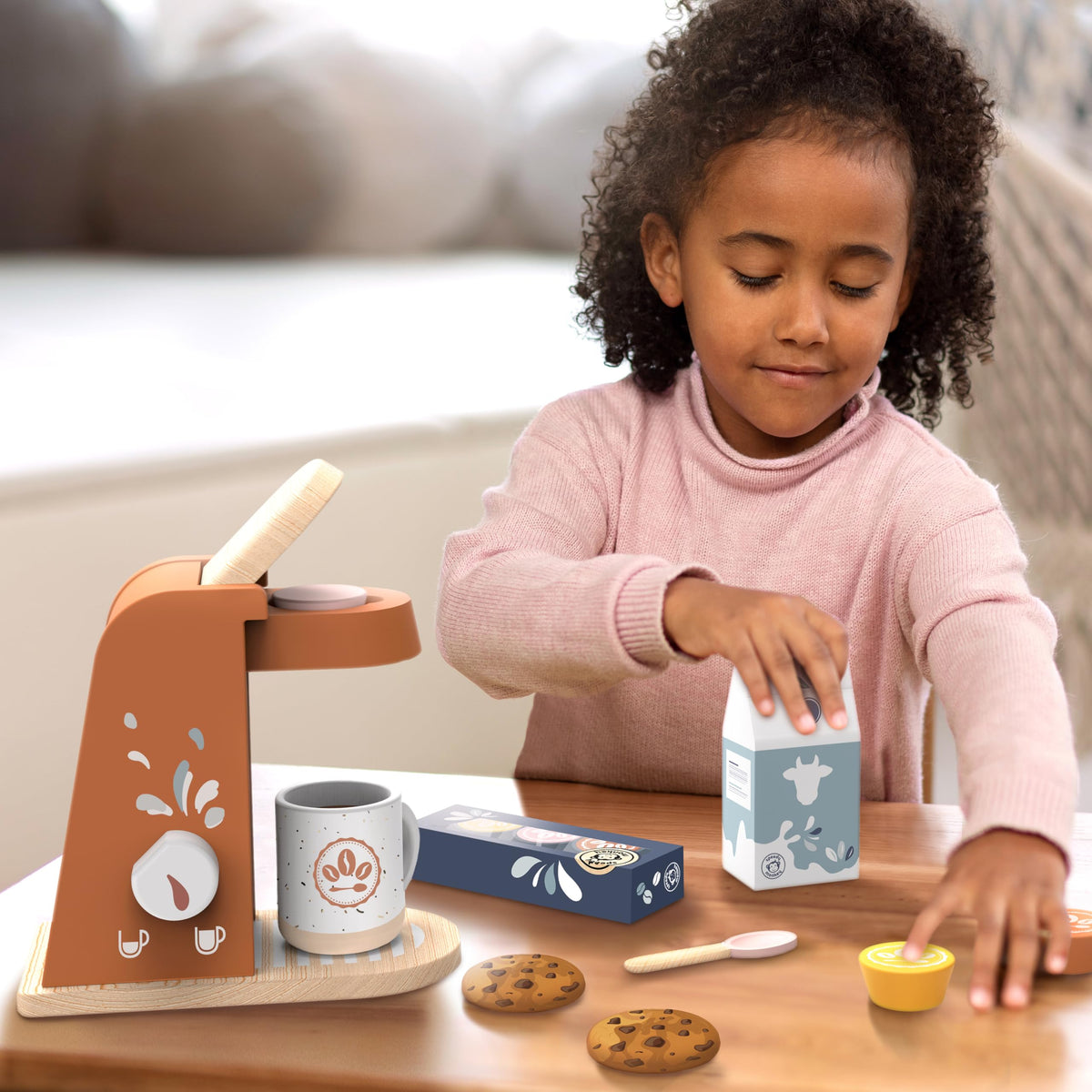 Wooden Pretend Dining Set